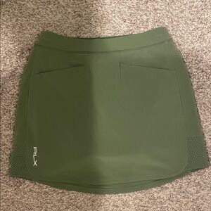RLX Ralph Lauren Olive Activewear skort size xs